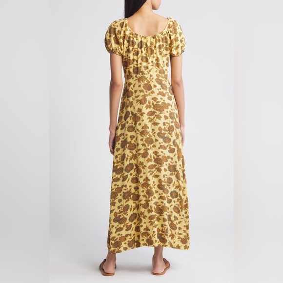 Treasure & Bond Floral Tie Front Maxi Dress 🌻 - Picture 4 of 6